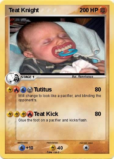 Pokemon Teat Knight