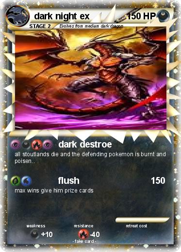 Pokemon dark night ex