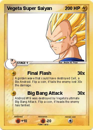 Pokemon Vegeta Super Saiyan