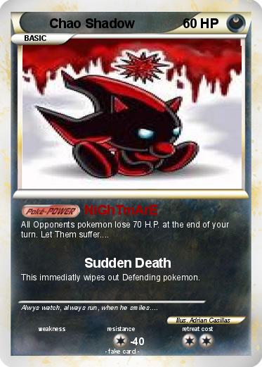 Pokemon Chao Shadow