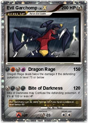 Pokemon Evil Garchomp