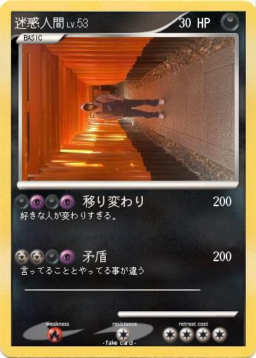 Pokemon 迷惑人間