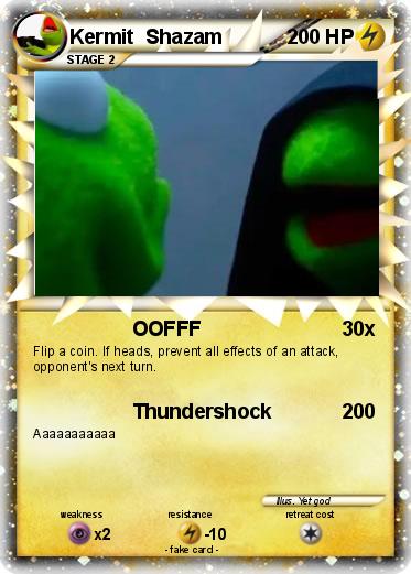 Pokemon Kermit  Shazam
