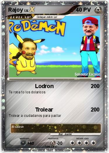 Pokemon Rajoy