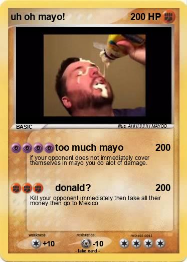 Pokemon uh oh mayo!