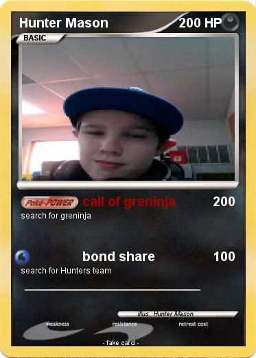 Pokemon Hunter Mason