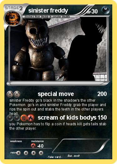 Pokemon sinister freddy