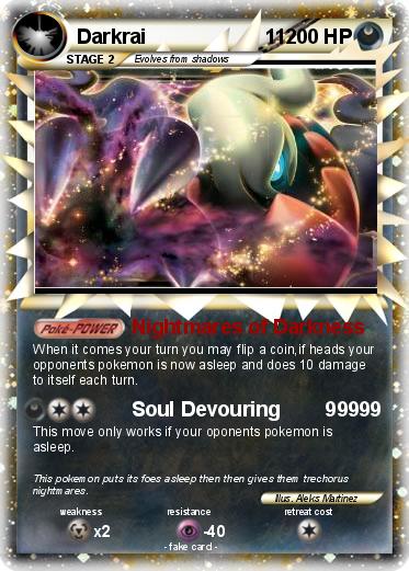 Pokemon Darkrai                     11