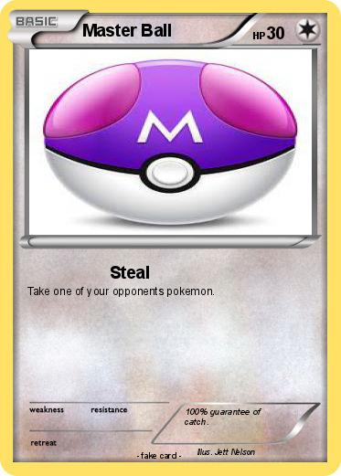Pokemon Master Ball