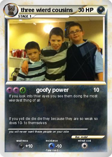 Pokemon three wierd cousins