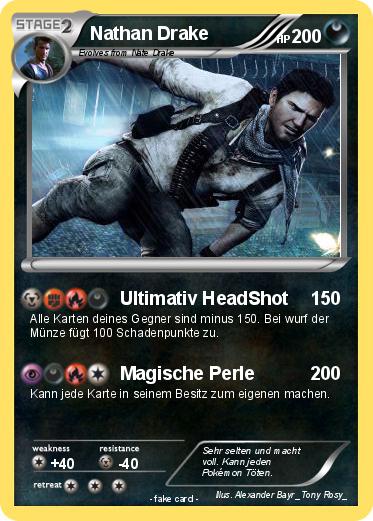 Pokemon Nathan Drake