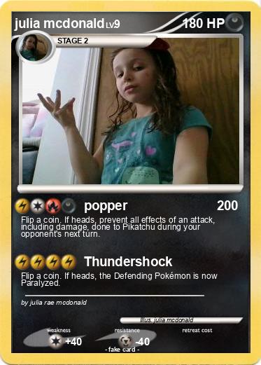 Pokemon julia mcdonald