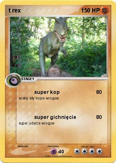 Pokemon t rex