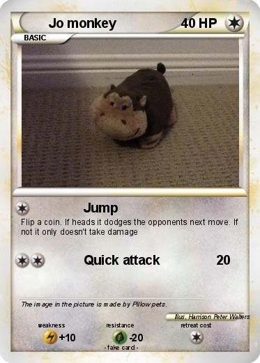 Pokemon Jo monkey