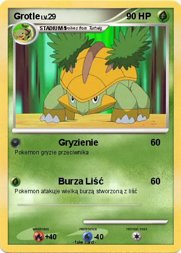 Pokemon Grotle