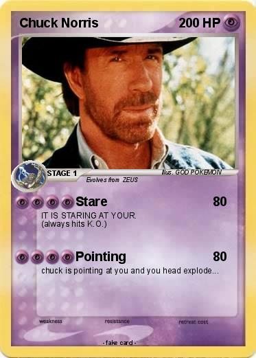 Pokemon Chuck Norris