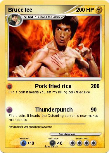 Pokemon Bruce lee