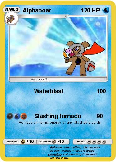 Pokemon Alphaboar