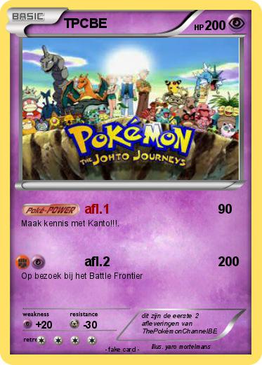 Pokemon TPCBE