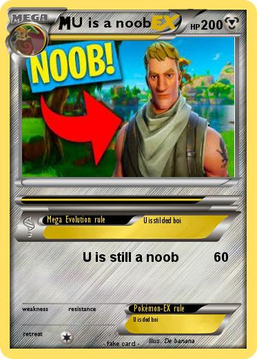 Pokemon U is a noob