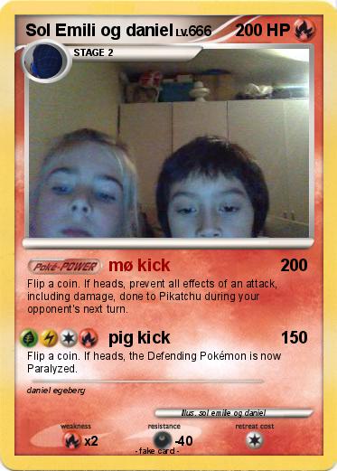 Pokemon Sol Emili og daniel