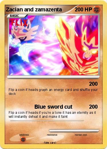 Pokemon Zacian and zamazenta
