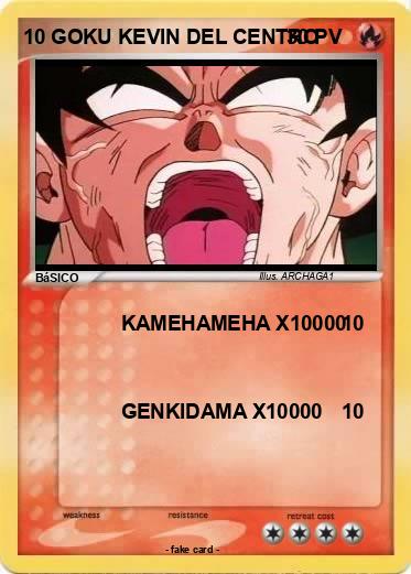 Pokemon 10 GOKU KEVIN DEL CENTRO