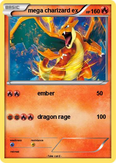 Pokemon mega charizard ex