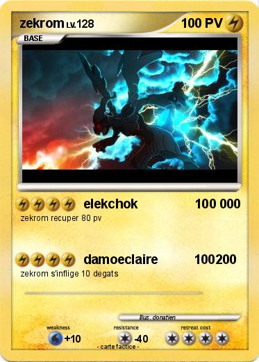 Pokemon zekrom