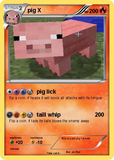 Pokemon pig X