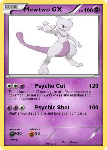Pokemon Mewtwo GX