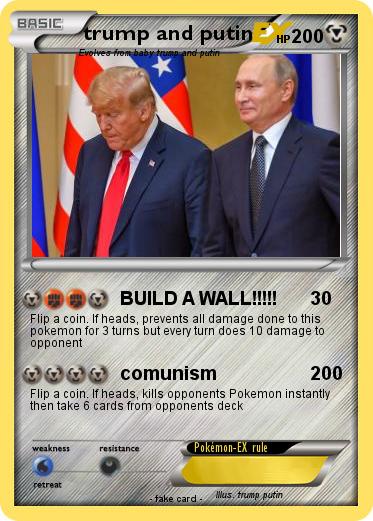 Pokemon trump and putin