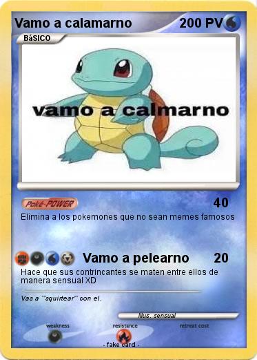 Pokemon Vamo a calamarno