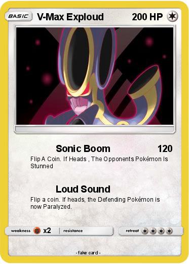 Pokemon V-Max Exploud