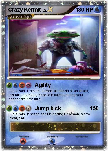 Pokemon Crazy Kermit