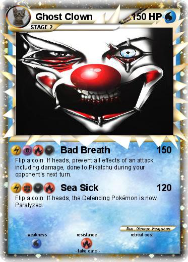 Pokemon Ghost Clown