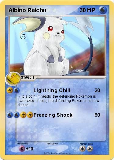 Pokemon Albino Raichu