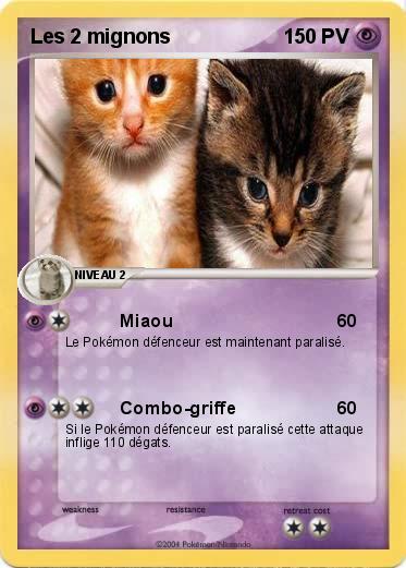 Pokemon Les 2 mignons