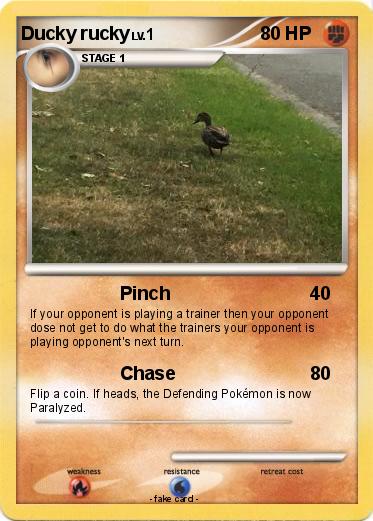 Pokemon Ducky rucky
