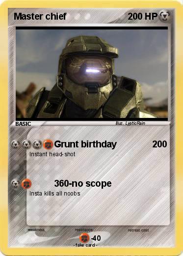 Pokemon Master chief