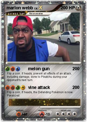 Pokemon marlon webb