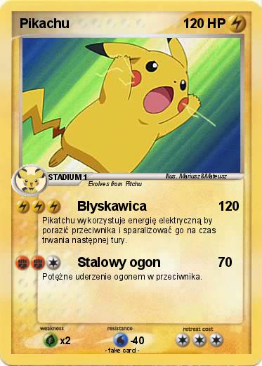 Pokemon Pikachu