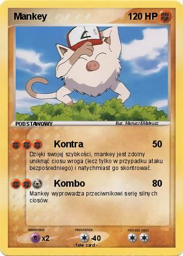 Pokemon Mankey