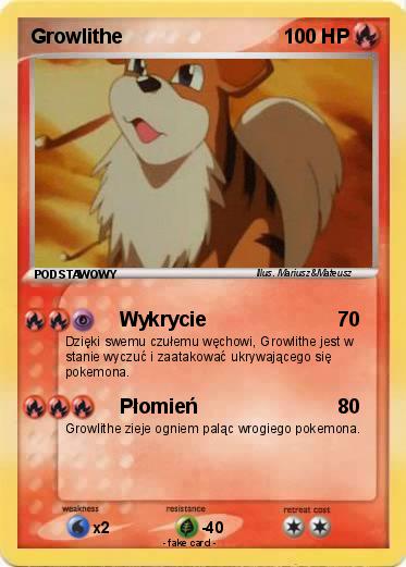 Pokemon Growlithe