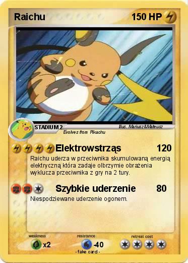 Pokemon Raichu
