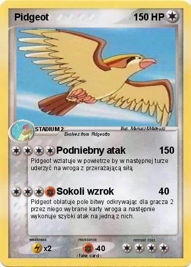 Pokemon Pidgeot