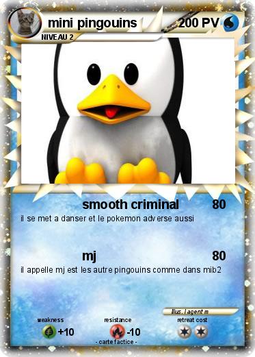 Pokemon mini pingouins