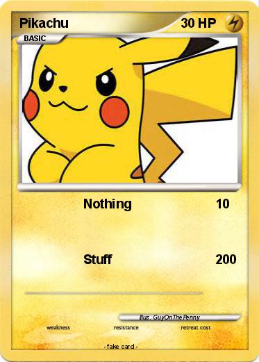 Pokemon Pikachu