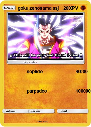 Pokemon goku zenosama ssj         0