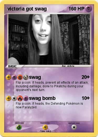 Pokemon victoria got swag